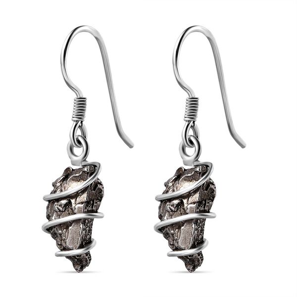 Meteorit Ohrringe - 21,80 ct. image number 4