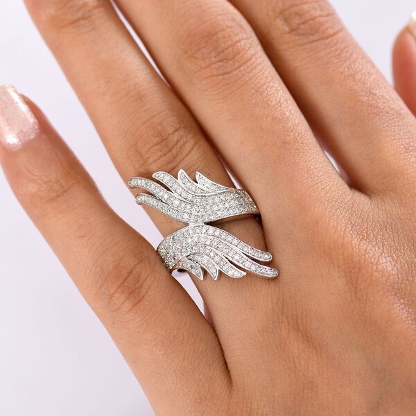 LUXURIANT SGL zertifizierter SI-GH Labor Diamant Ring - 1 ct. image number 2