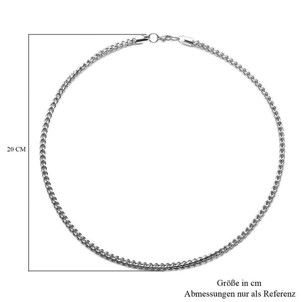 Halskette ca. 60 cm Edelstahl image number 5