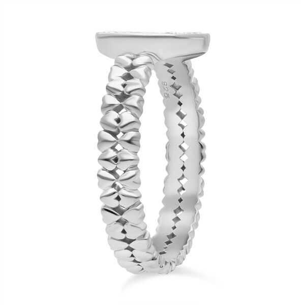 LUXURIANT SI Labor Diamant Ring, 925 Silber rhodiniert - 0,49 ct. image number 3