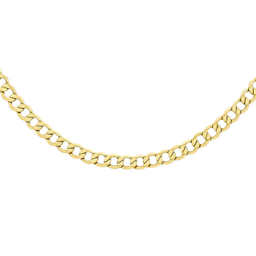 ILIANA- Italienische Diamantschliff-Panzerkette in 750 Gold, 7,30g image number 0