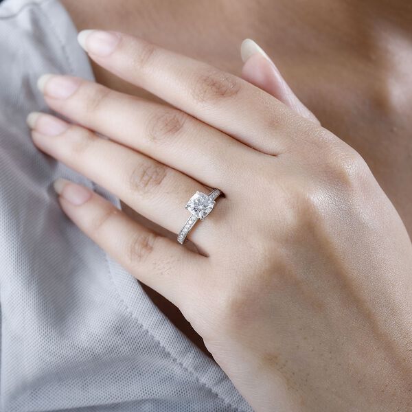 Moissanit Ring - 1,95 ct. image number 9