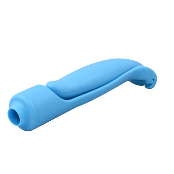 Kuchen Dekorationsstift mit Spritzbeutel und Spritzd&uuml;sen, Gr&ouml;&szlig;e 3,7x16,5 cm, Blau, 34 teilig