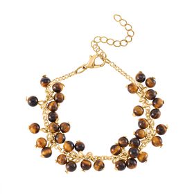 Tigerauge Armband, 19+5cm - 65 ct.