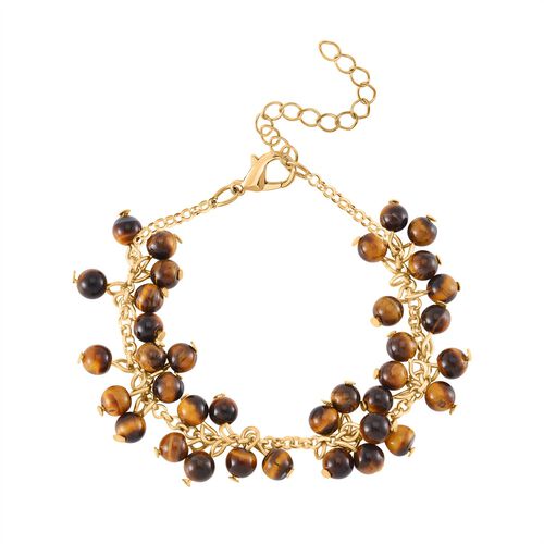 Tigerauge Armband, 19+5cm - 65 ct. image number 0