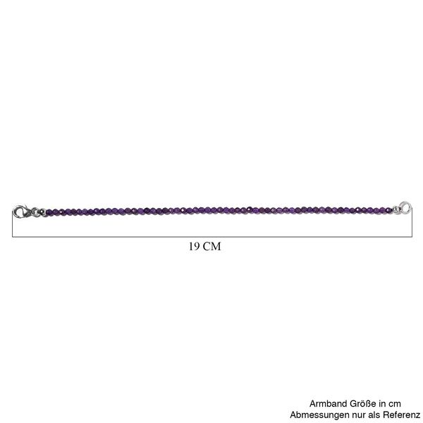 Afrikanisches Amethyst-Armband, 19 cm - 12,10 ct. image number 6