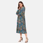 TAMSY - Damen bedrucktes Midikleid, Größe 40, Mehrfarbig image number 3