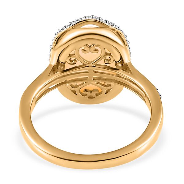 AAA nat&uuml;rlicher, &auml;thiopischer Welo Opal und Zirkon-Ring - 4,33 ct. image number 7