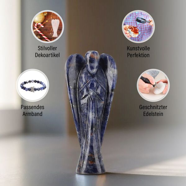 Handgefertigtes Sodalith-Geschenkset image number 2