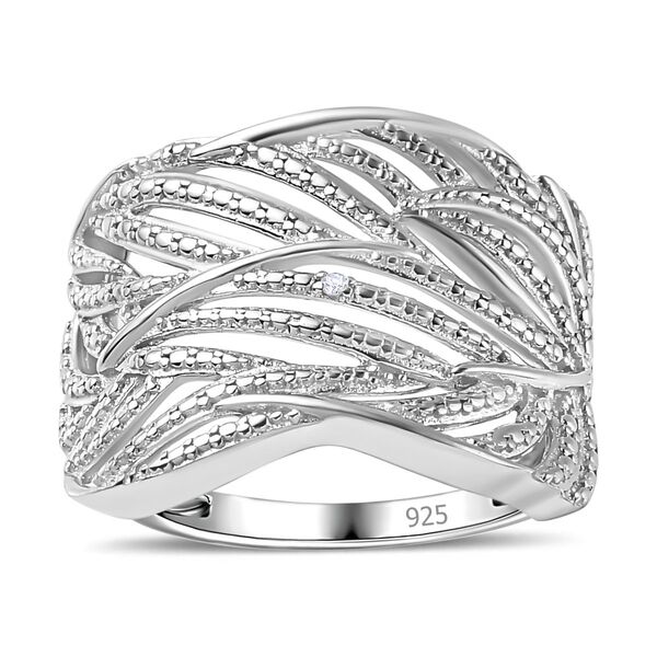 Floraler Ring, 925 Silber image number 4