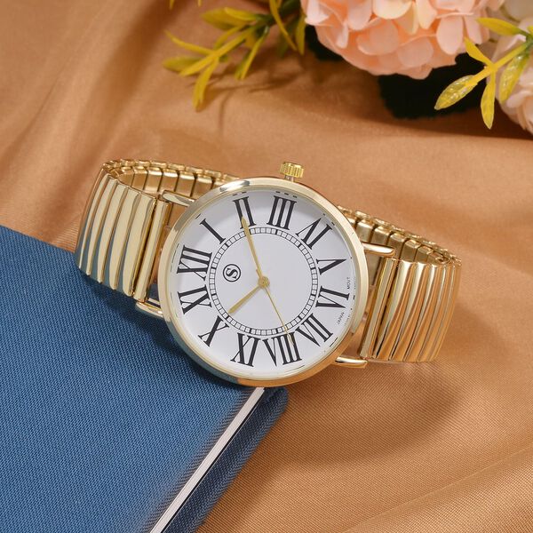 Reiner Edelstahl Std GelbUhren 17 cm ca. 50,00g image number 2