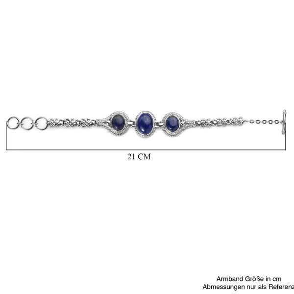Lapislazuli 18cm Armband - 25 ct. image number 4