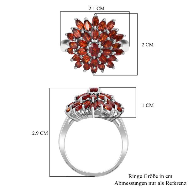 Mosambik Granat Ring - 3,25 ct. image number 7