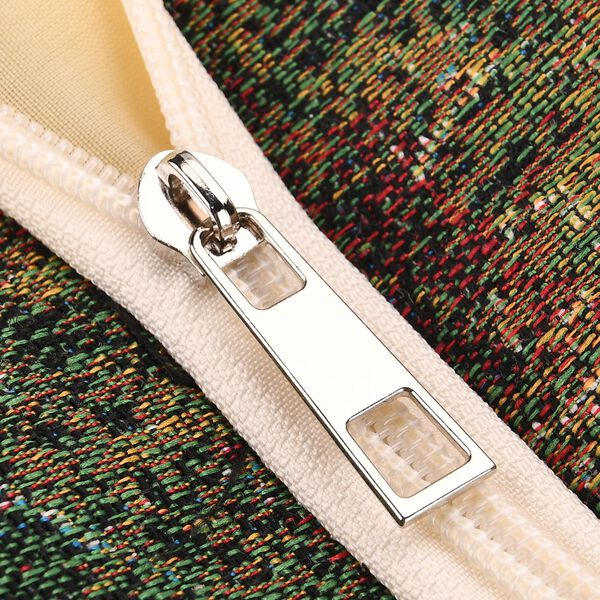 Schultertasche mit Blumenmuster, 42x34x12cm, Beige image number 7