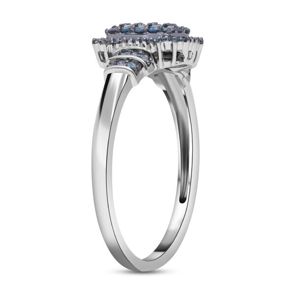 Blauer Diamant-Ring - 0,50 ct. image number 4
