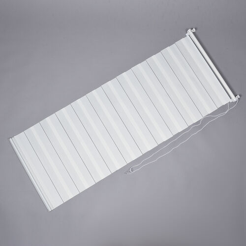 Easy-Klemm - 2-lagiges Fensterrollo, Größe 80x150 cm, Off-White  image number 0