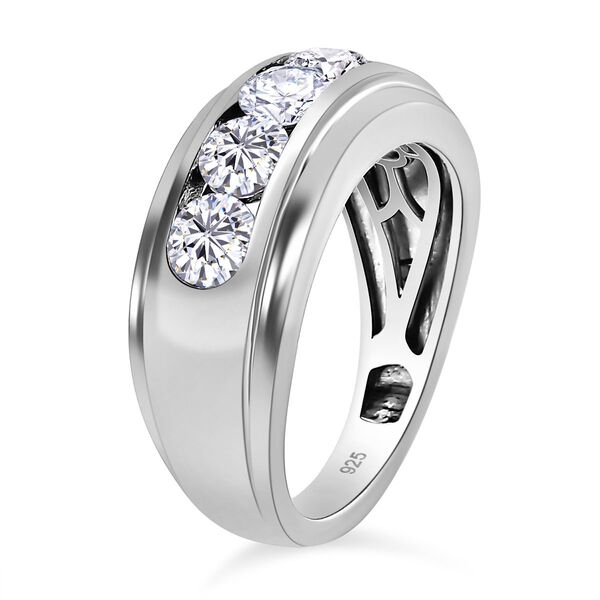 Moissanit Ring - 1,41 ct. image number 7