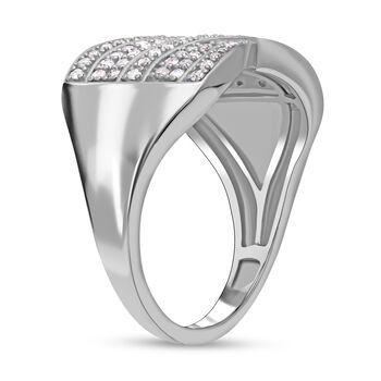 Wei&szlig;er Diamant-Ring - 0,50 ct.