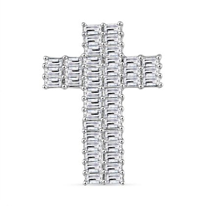 RHAPSODY - Wei&szlig;er Diamant VS-EF IGI zertifiziert Anh&auml;nger 950 Platin ca. 0.50 ct