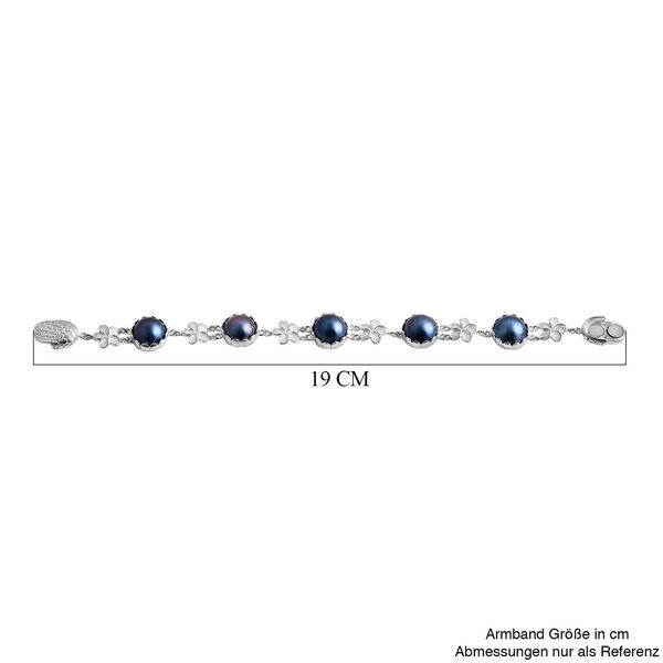 Mabe Perle Armband ca. 19 cm 925 Silber image number 5