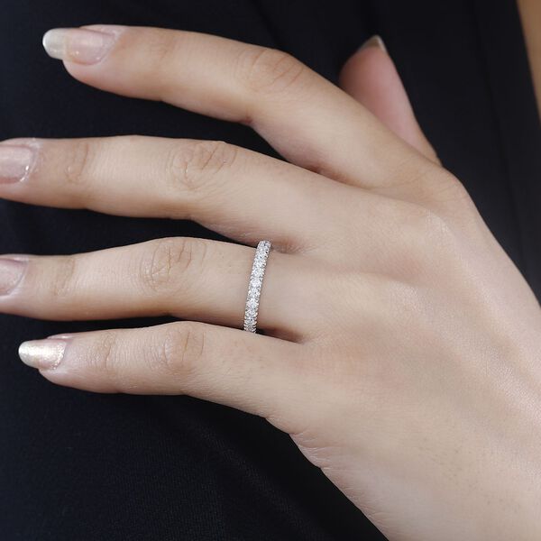 Moissanit Ring, ca. 0,36 ct image number 3