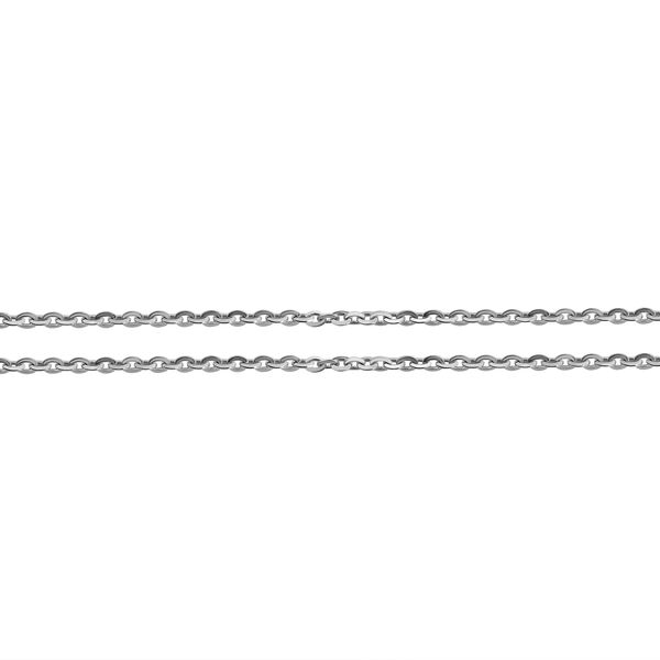 925 Silber rhodiniert Kette ca. 60 cm ca. 3,25g image number 2