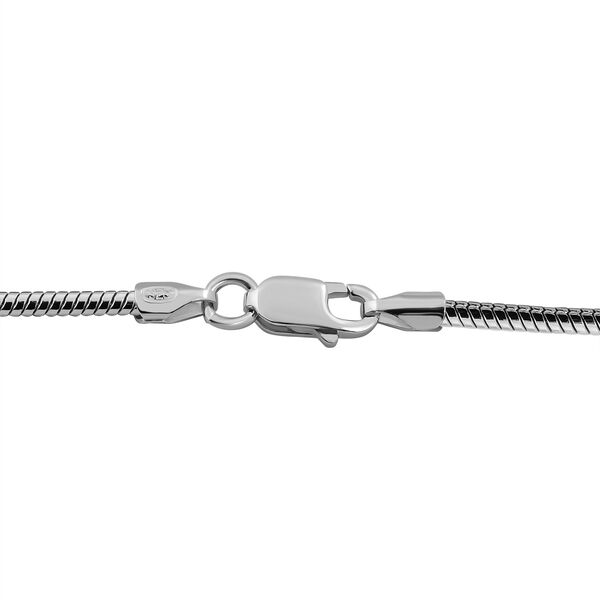 Schlangenkette 45 cm in 925 Silber image number 4
