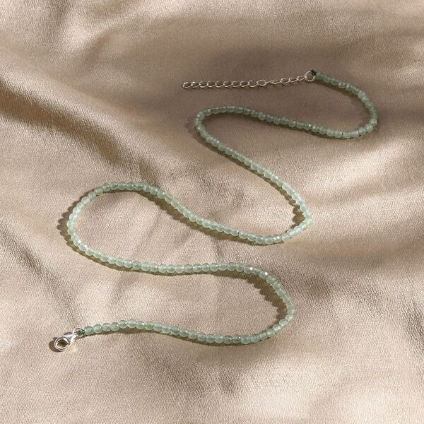 Smaragd 45+5cm Halskette - 29,58 ct. image number 1