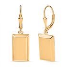 D’joy 925 Silber 750 Gelb Vergoldet Ohrringe