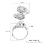 Royal Bali Kollektion - natürlicher, äthiopischer Opal-Ring, 925 Silber  ca. 1,64 ct image number 5