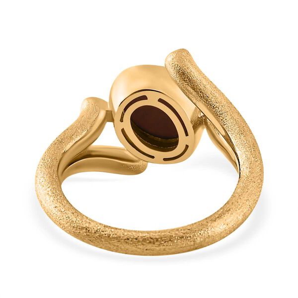 Boulder Opal Triplett und Zirkon Ring - 1,56 ct. image number 8