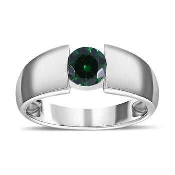 LUSTRO STELLA gr&uuml;ner Zirkonia-Ring -  1,53 ct.