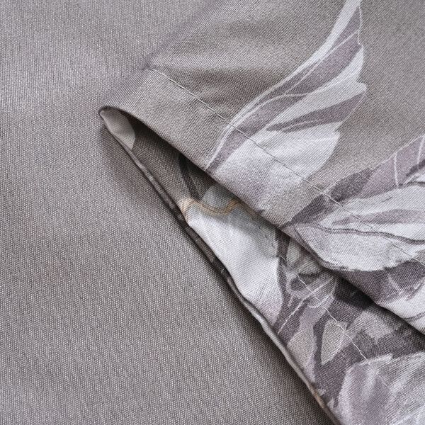 Bettw&auml;sche-Set 6tlg. &ndash; Blumendesign, grau image number 13