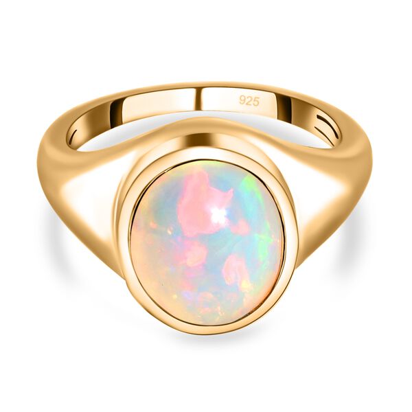 Nat&uuml;rlicher, &auml;thiopischer Opal-Ring - 2,28 ct.