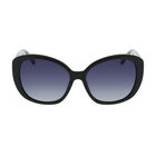 SOLE & LUCE: Fashion Damensonnenbrille Schwarz Demi