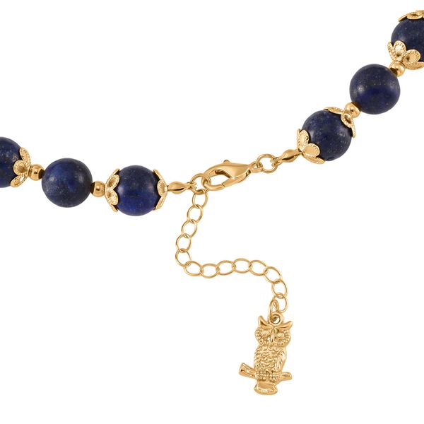 Lapislazuli Halskette, 45 cm - 420 ct. image number 4