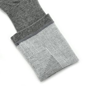 LIVMORE 2er-Set Infrarot-Kompressionssocken, Größe L, Grau