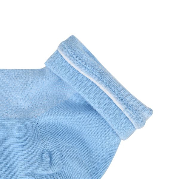 Komfortable Gel-Fersensocken, Blau image number 4