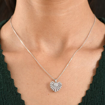 LUXURIANT DIAMOND - Lab Grown Diamant SI-GH Schmuckset ca. 50 cm 925 Silber rhodiniert ca. 0,50 ct.