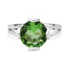 Lustro Stella Grüner Saphir-Farbener Zirkonia Ring 925 Silber rhodiniert (Größe 19.00)