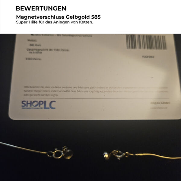 Schmuckzubeh&ouml;r in 585 Gold image number 1