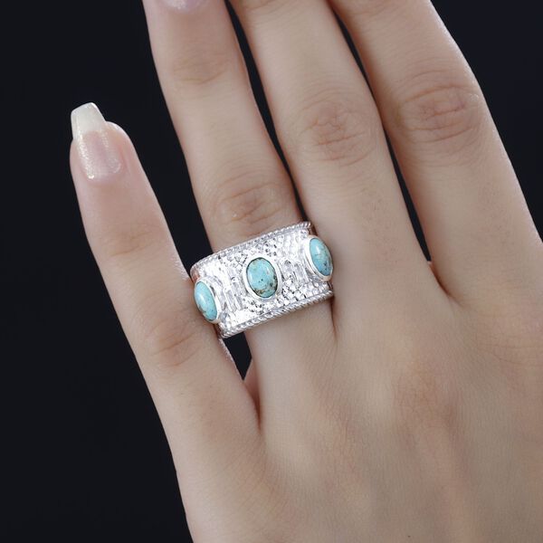 Sierra Nevada Türkis Ring - 2,47 ct. image number 3