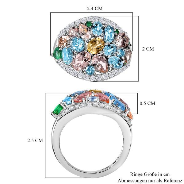 Multi-Edelstein-Ring - 4,15 ct. image number 5