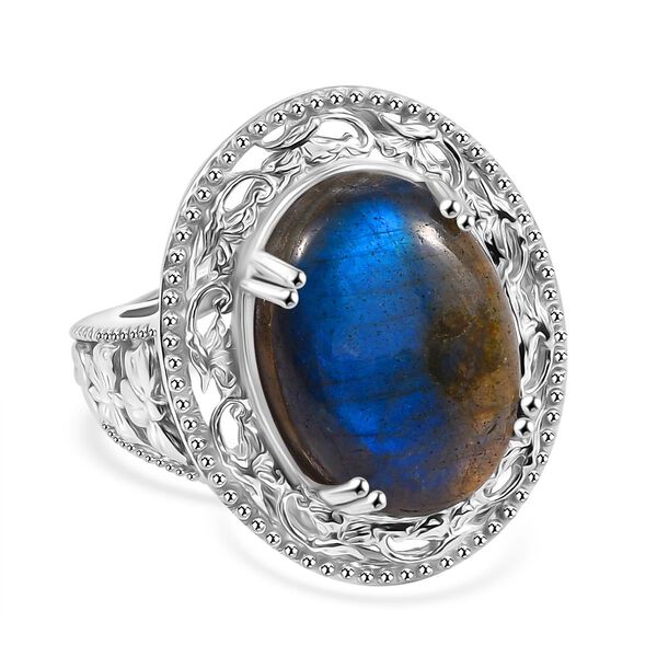 Labradorit Ring - 11,83 ct.