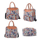 Damen Handtasche, Paisleymuster, Größe 30x30x12 cm, Mehrfarbig image number 1