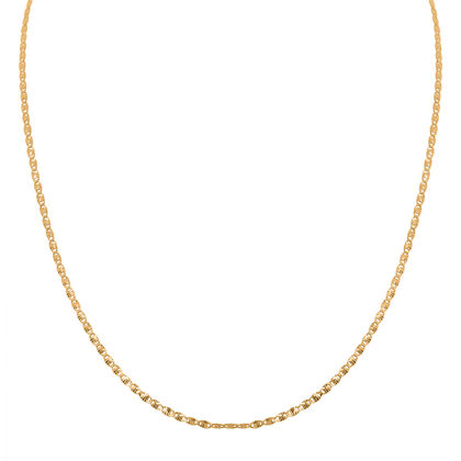 925 Silber vergoldet Kette ca. 50 cm ca. 2,42g