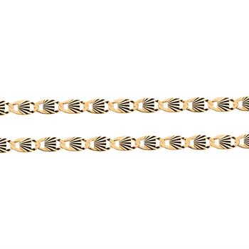 925 Silber vergoldet Kette ca. 50 cm ca. 2,52g