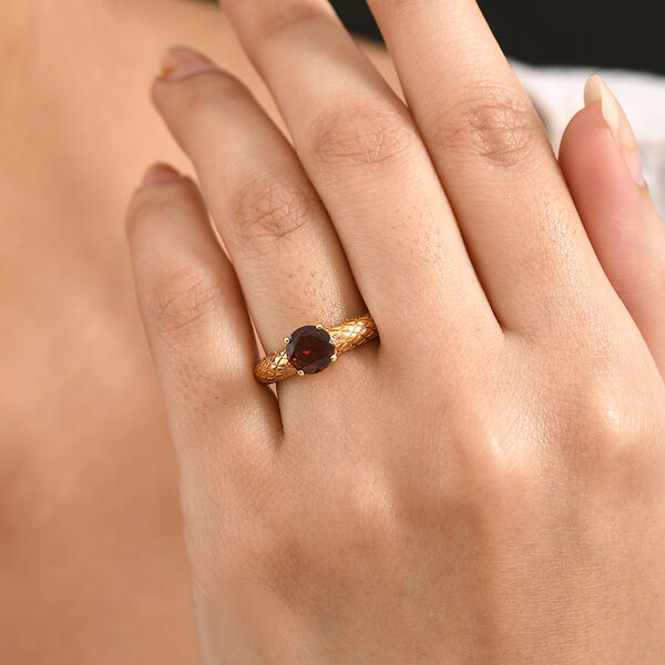 EverTrue Mosambik Granat Ring - 1,32 ct. image number 2