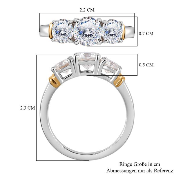 Moissanit Ring - 1,65 ct. image number 7