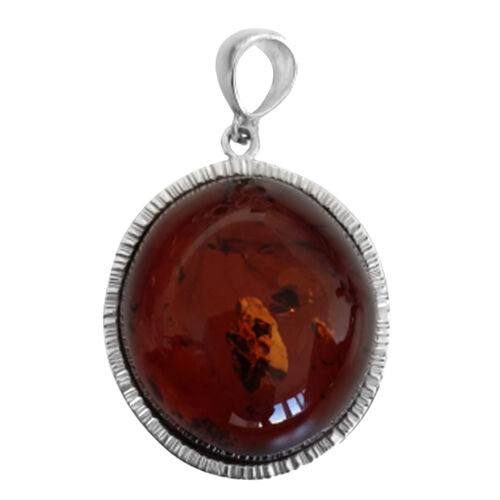 Bernstein Anhänger 925 Silber ca. 24,75 ct. image number 0